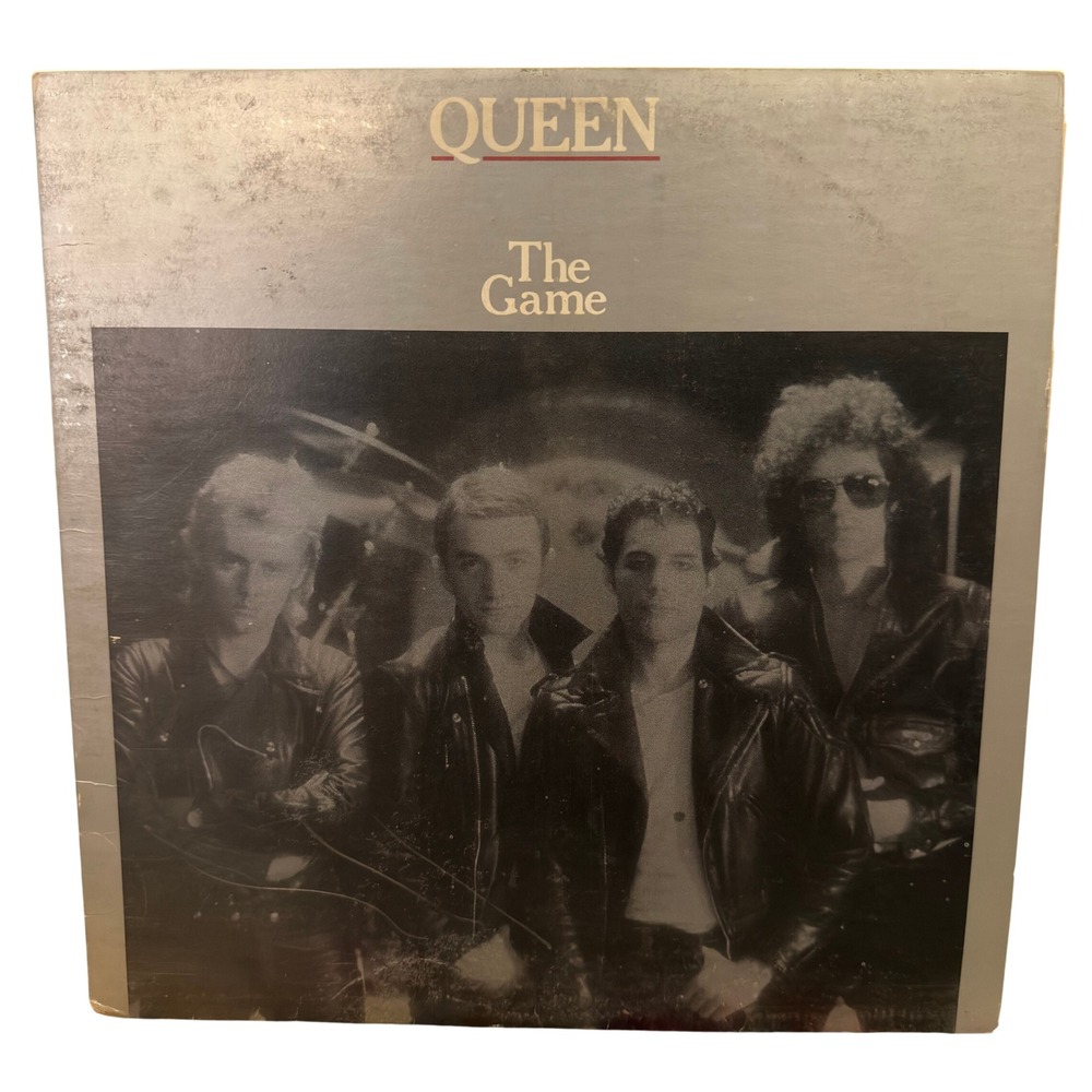 Queen The Game Vinyl LP Record 1980 Elektra 5E-513 Another One Bites The Dust